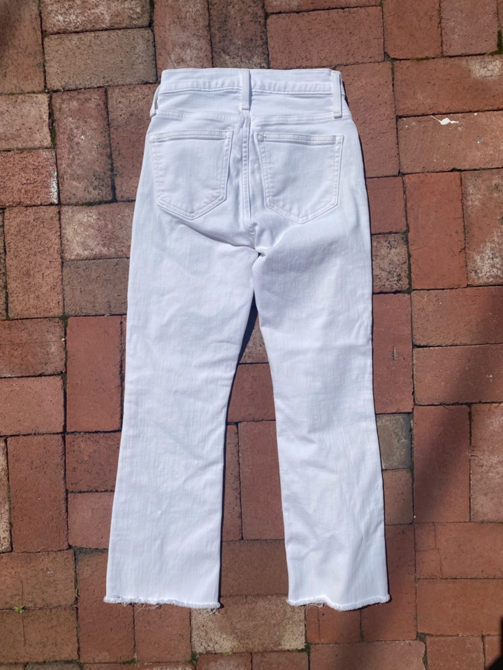 J Crew White Semi Boot Crop Women's Jeans - Picture 4 of 6